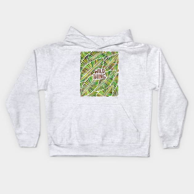 Wild Thing Kids Hoodie by CatCoq